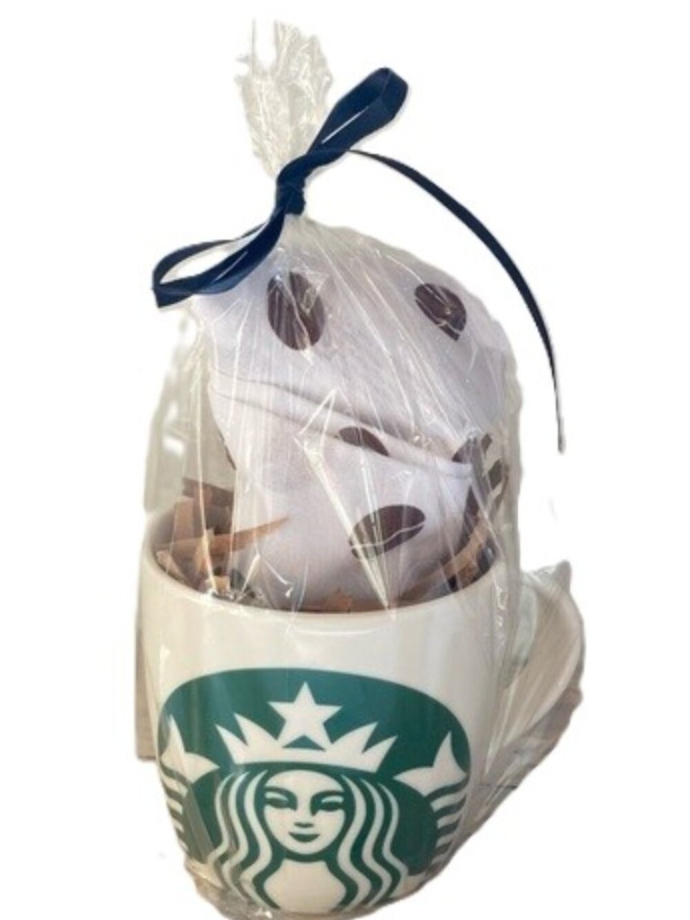 STARBUCKS Siren Mermaid Logo Mug and Kitchen Towel GIFT SET